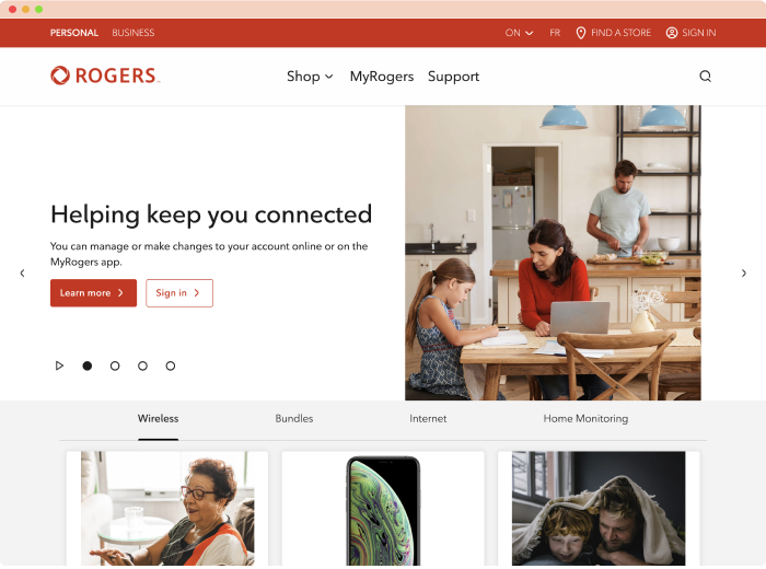 Rogers.com & Fido.ca